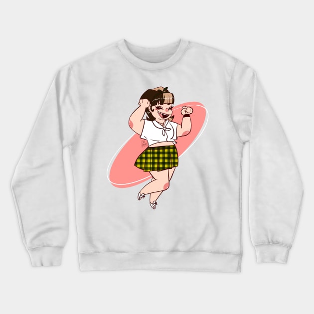 Tracy! Crewneck Sweatshirt by spaceagebarbie